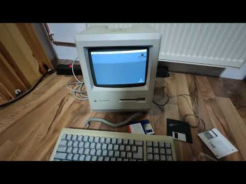 Apple Macintosh Plus Kurztest Tastatur & Maus #justforfun