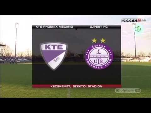 14.04.2013 Hungarian League KTE-PHOENIX Mecano-Újpest 1-0 highlights