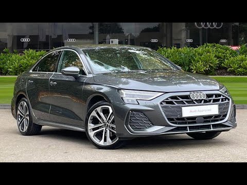 2024 Approved Used Audi A3 Saloon S line 35 TFSI 150 PS S tronic | Stoke Audi