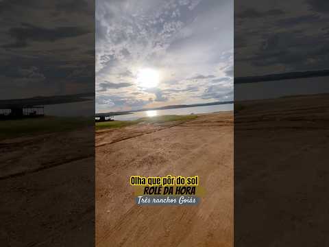 Três Ranchos Goiás, que lugar sensacional!!!. 🌅 rolê da hora 💥🔥🙅🏾‍♂️TITAN 160 na vivência..