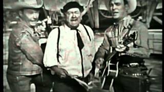 Charley Weaver (Cliff Arquette) sings Old Paint Needs a Paint Job assisted by Roy Rogers &amp; Pat Brady