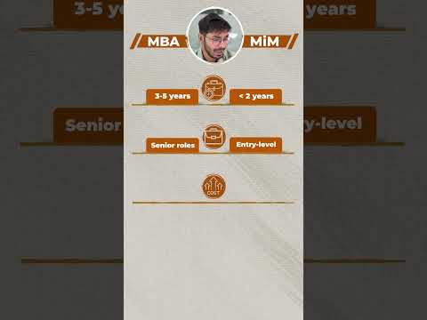 MBA vs MiM: Which to Choose?