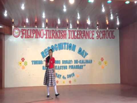 Rica Mae - Performance on Student Orientation in FTTS on Aug 18, 2015