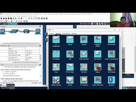 10.4.4 - Packet Tracer - Build A Switch And Router Network - Physical Mode