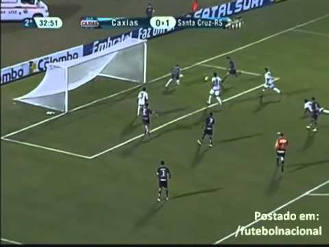Caxias 1 x 1 Santa Cruz-RS - Gols - Campeonato Gaúcho 2012