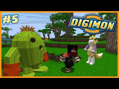 WE NEED TOGEMON... || Digimobs Cyber Quest Minecraft Mod Episode 5