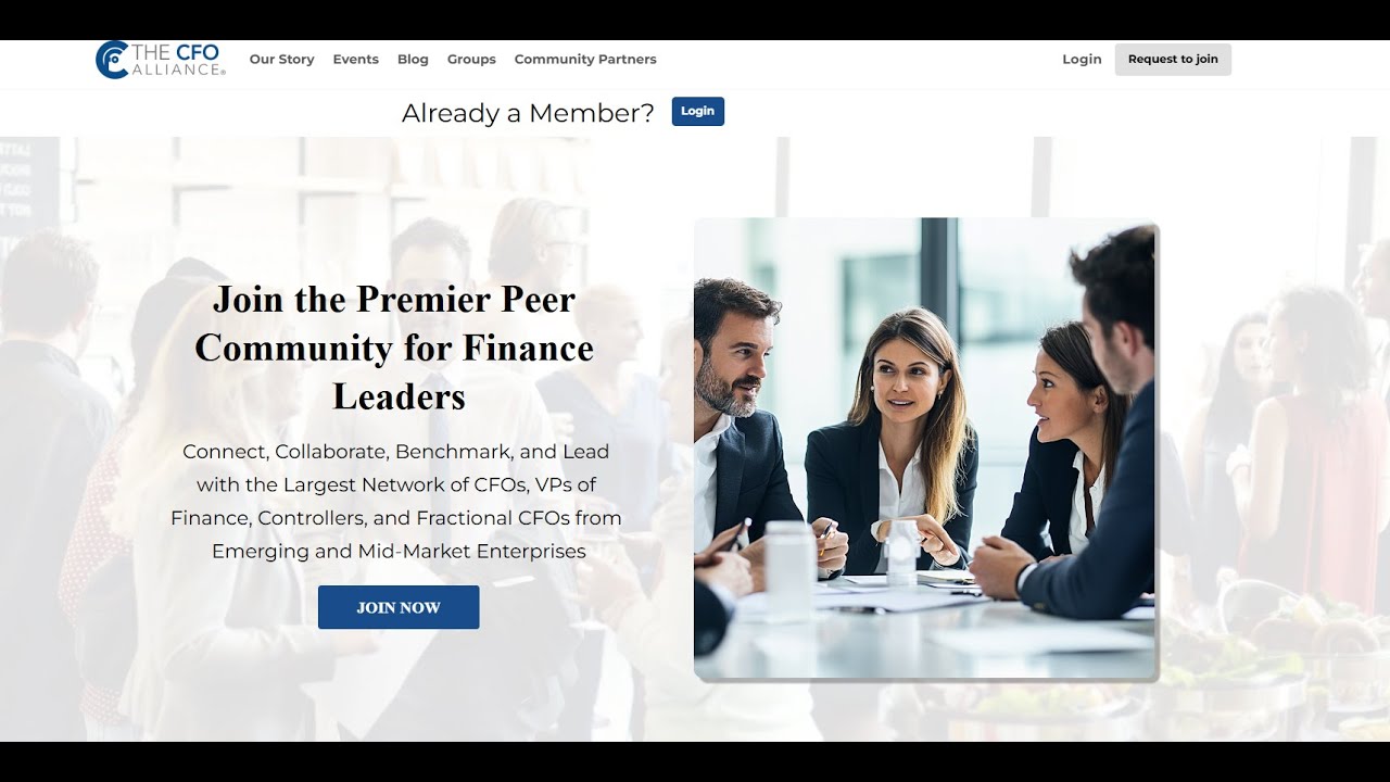 CFO Alliance Community Platform Intro