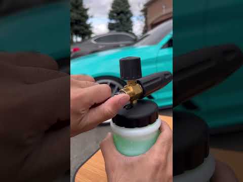 Foam Cannon Tips - Watch Before Buying A Foam Cannon #Shorts