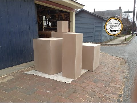 How To Make A DIY Art Display Pedestal [Part 1]