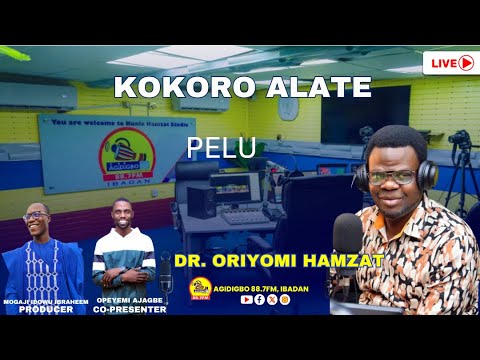 KOKORO ALATE PELU  Dr Oriyomi Hamzat