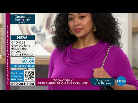 HSN | G by Giuliana Rancic Fashions 09.09.2023 - 05 PM