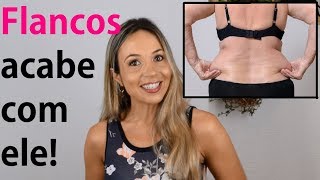 Como Acabar com a Gordura dos FLANCOS em 6 Minutos por Luana Coelho