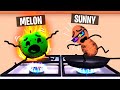 Finding SECRET Foods In SECRET STAYCATION ROBLOX
