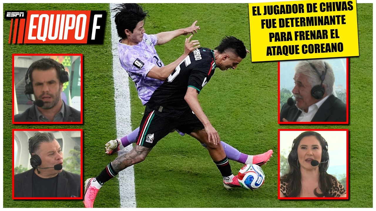 NADIE LO DIJO, EL TUCA SÍ: la labor defensiva de ALVARADO ante COREA fue IMPRESIONANTE | Equipo F