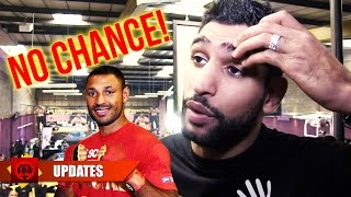 Amir Khan "NO CHANCE" Kell Brook fight EVEN if NO Mayweather fight