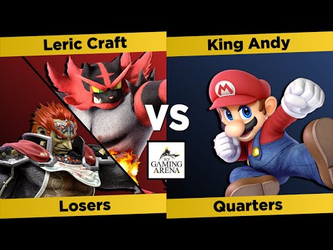 TCF Smash 10 Losers Quarters - Leric Craft (Incineroar, Ganondorf, Steve) vs King Andy (Mario)