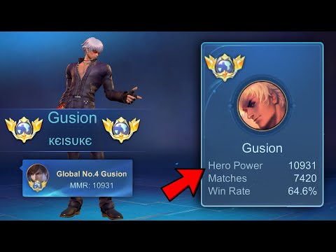THIS IS HOW TO PLAY TOP GLOBAL GUSION IN SOLO IMMORTAL RANK!! (MUST WATCH!) - Mobile Legends