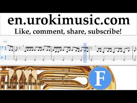 How to Play Tuba Luis Fonsi, Demi Lovato - Échame La Culpa Tabs Part#2 um-ih352