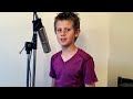 Jared Cardona 12 Year Old Singing Edge Of Glory Lady Gaga Chance Bieber Brown Cover S