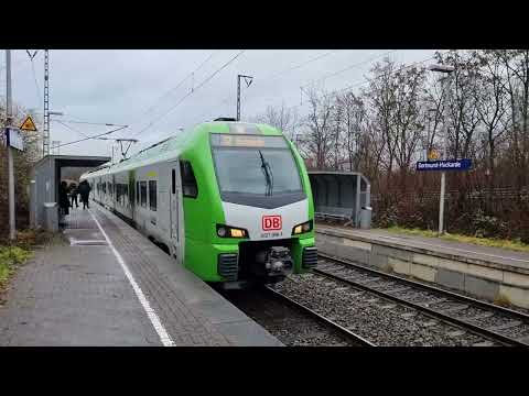 S Bahn 2 von Recklinghausen Hbf nach Dortmund Hbf 12.01.2023.