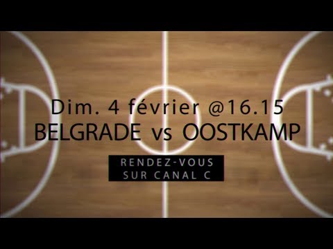 New BC Aslavin Belgrade vs KBBC Oostkamp
