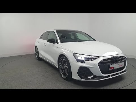 Audi A3 S Line Auto, LEATHER, MATRIX LIGHTS, BLACK - Image 2