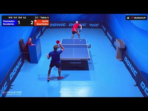 09:30 Viacheslav Kovalenko - Serhii Skachenko 01.09.2023 TT Euro.Cup Ukraine Master. TABLE 4