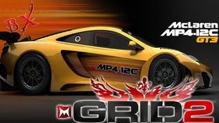preview picture of video 'Grid 2 # Gameplay Online Com A Galera #4 McLAREN MP4-12C GT3'