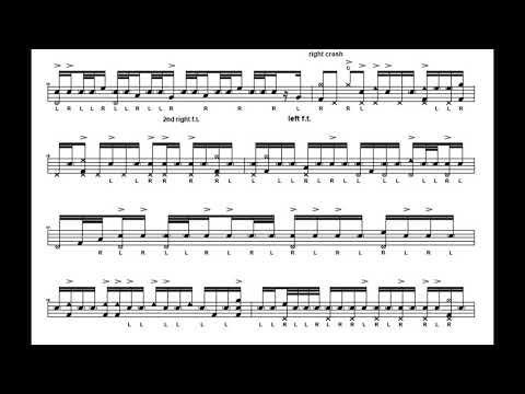 Dave Weckl's  "Steroids" Obbligatos Solo  Transcription