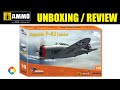 UNBOXING Y REVIEW MAQUETA DE DORA WINGS Republic P 43 Lancer ESCALA 1 48 DonGregorioyJack
