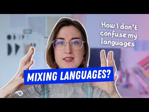 My ONE trick for not confusing languages | Polyglot tips