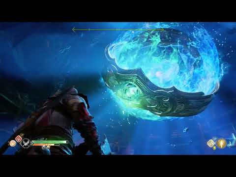 God of War Tyr Vault Transfer Winds of Hel Between Spinning Discs