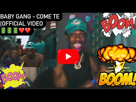 AMERICAN REACTS TO (new) Baby Gang - Come te[Official Video]