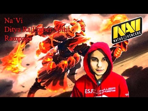 Na`Vi Ditya Ra Ember Spirit Rampage vs. Ad Finem