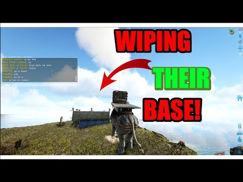 WIPING THEIR BASE!| ARK Small Tribes Official PvP - ARK Survival Evolved