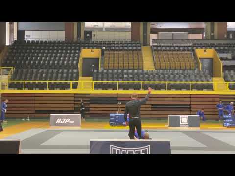 Brazilian Jiu Jitsu comp. AJP Tour, Croatia, August ‘21. Quarter Finals. Patrick Doran. Whitebelt.