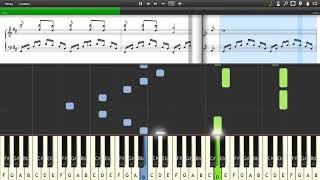 Richard Clayderman - LA VIE EN ROSE - Piano tutorial and cover (Sheets + MIDI)
