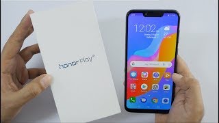 Honor Play Smartphone with GPU Turbo Unboxing &amp; Overview