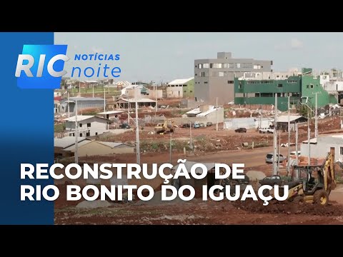 Trabalho para reconstrução de Rio Bonito do Iguaçu segue um mês depois do tornado