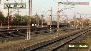 22912-Shipra Exp. arrival at Bina Jn. 15066-Gorakhpur Exp.Running late by 10h16m.😱 #indianrailways
