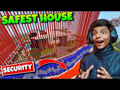 VISITING TO THE WORLD'S SAFEST MODERN MANSION IN MINECRAFT || ULTRA HIGH SECURITY