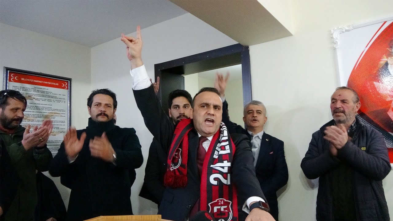 MHP Erzincan Milletvekili adayları partililerle bir araya geldi