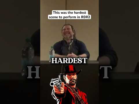 This was the hardest scene to perform in RDR2
