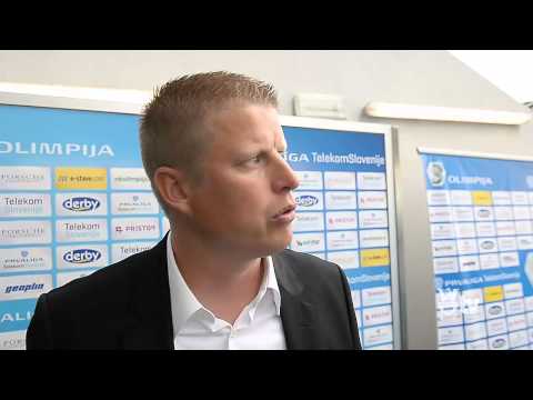 Andrej Razdrh in Filip Valenčič - izjavi po tekmi Olimpija - Mura 2:1, 31. krog PLTS, 4.5.2013