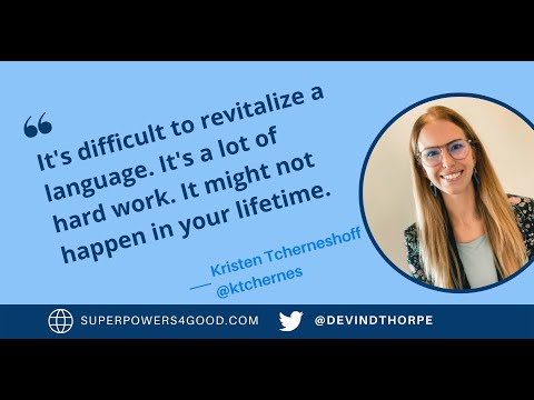 Wikitongues Fights Cultural Genocide By Revitalizing Threatened Languages - Daniel Bögre Udell