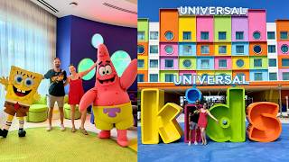 Staying At Universal's NEWEST Hotel! | Universal Kids Resort Hotel Room Tours, What We Ate & More!
