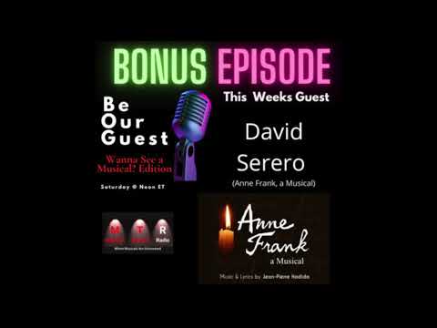 MUSICAL THEATER RADIO interview of David Serero about "Anne Frank, a Musical" Off-Broadway (2023)