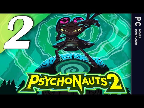 Psychonauts 2 (PC) | Part 2 | Playthrough - No Commentary