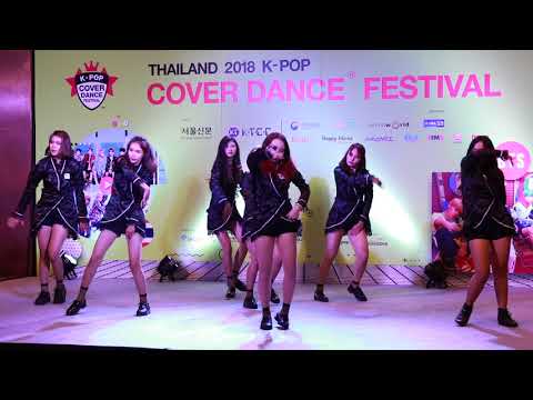 180512 "Mala Girls" cover "Full Moon+GOOD NIGHT "(Dreamcatcher) @ Thailand K-POP'18