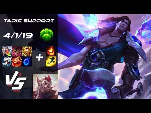 SUPPORT Taric vs Rakan - EU Grandmaster Patch 14.21
